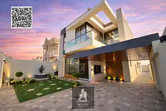 🏡 For sale: Brand new modern villa in Al Muwaihat 1, Ajman | Luxurious design and 5000 sq ft land