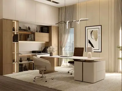 Inexorable Manager Suite Furniture Set and Electrical Lighting Fitout
