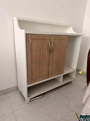 Wooden Storage Cabinet / Sideboard – Fair Condition