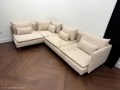 IKEA Soderamn Corner sofa Beige