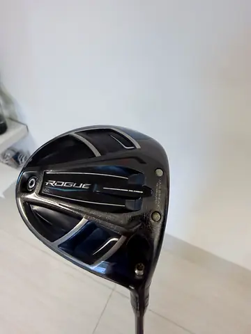 Used Callaway Rogue Driver Head (9°) - Good Condition with head cover