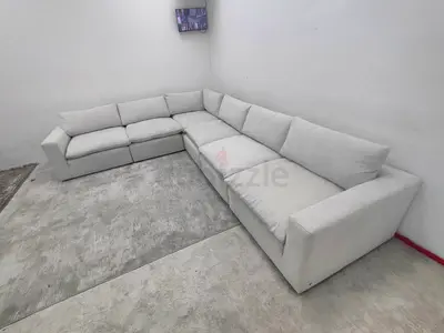 Perfect condition the one brand feather 🪶 filled modular sofa