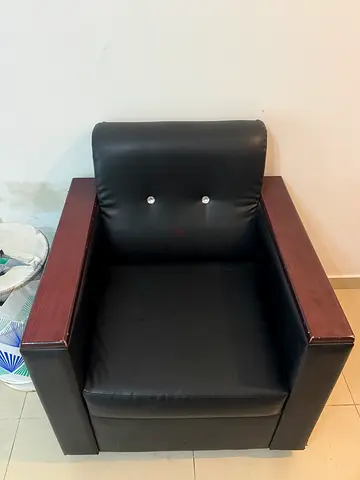 Leather sofa