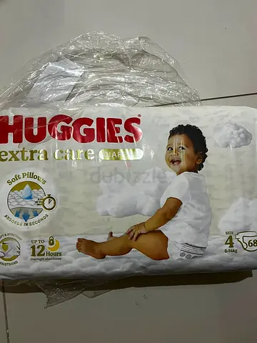 Huggies Extra Care Size 4 - Pack of 68 Unopened (new Condition)