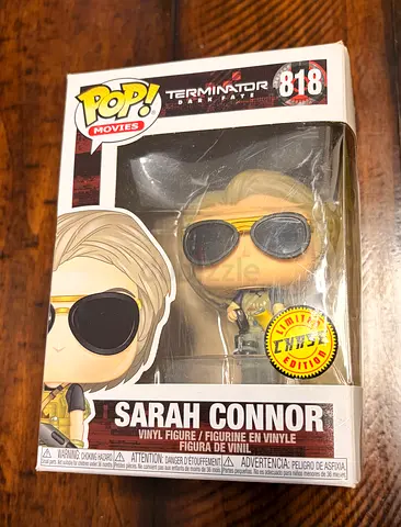 Brand New Funko Pop Terminator: Dark Fate Sarah Connor #818 Chase Edition.