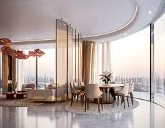 Burj Khalifa View | 3BR Apartment | Furnished | Binghatti Skyblade