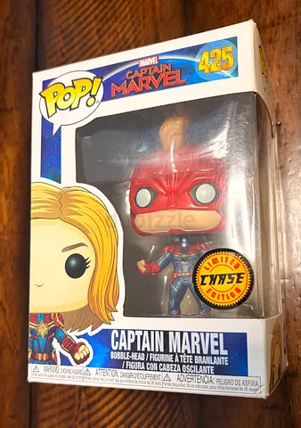 Brand New Funko Pop Captain Marvel #425 Chase Edition