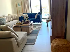 Furnished 2BR Apartment | Nasayem Avenue Block B | Balcony | Downtown View