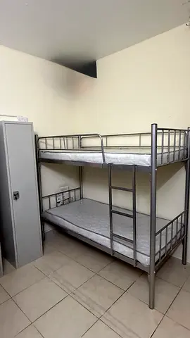 Bed space with food