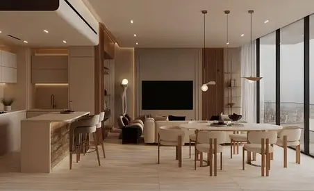 2BR Apartment | Binghatti Ruby JVC | Furnished | Skyline Views