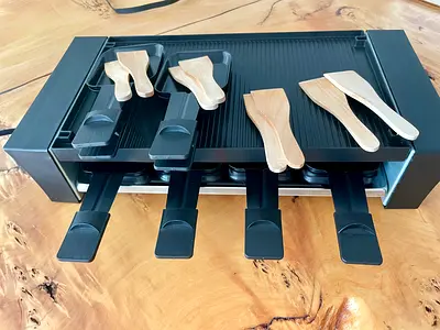 Swissmar “Ticino” 8-Person Raclette Party Grill – Used Once – Complete Set
