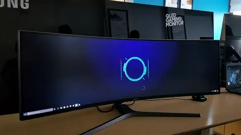 Samsung 49 Inch Gaming Monitor G9 G932 Odyssey OLED Dual QHD Resolution 1800R Curved