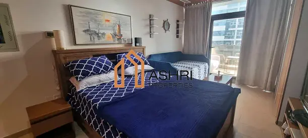 Fully Furnished Studio for Rent in Spirit Tower, Dubai Sports City | AED 45,000/Year