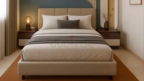 Simple 120*200 twin Bed available at wholesale Price