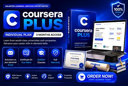 △Coursera Plus – 1 Year Access | Learn Anytime, Earn Certificates