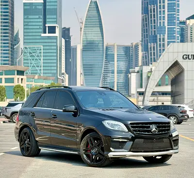2014 Mercedes-Benz M-Class ML 63 AMG 5.5L V8 BITURBO GCC Specs IN VERY EXCELLENT CONDITION