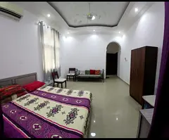 Ajman Mowihat. Luxury Spacious Furnished Room with Attached full Washroom for Rent in a Luxury Villa