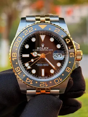 Rolex GMT master II Bruce Wayne Dual tone