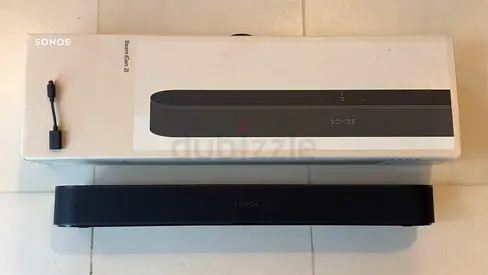 Sonos Beam (Gen 2) Soundbar - Black, Good Working Condition