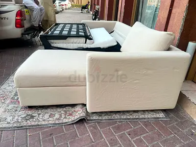 Ikea vimle L shape sofa bed with mattress