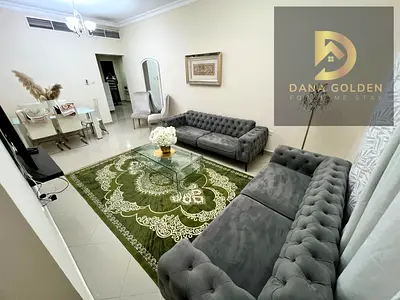 Available from today, first occupied bathroom, two bedrooms and a living room, maid's room, 3 balconies, beautiful direct view, furnished to hotel sta