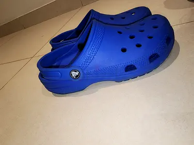 Blue unisex clog shoes (similar to Crocs) - 37-38