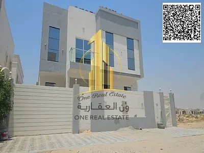 فيلا أول ساكن للإيجار في الياسمين عجمان | 5 غرف ماستر | مجلس وصالة | غرفة خادمة | تشطيبات راقية | 4 دفعات