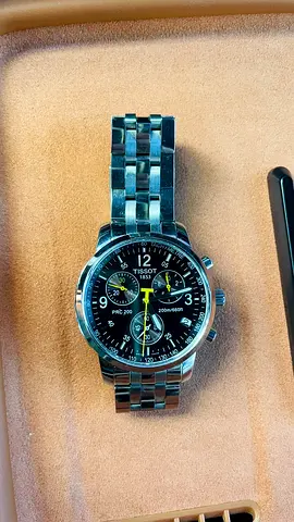 Tissot PRC 200 Stainless Steel Chronograph Watch - Good Condition