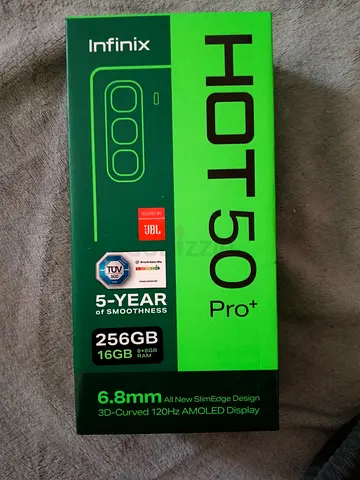 Infinix Hot 50 Pro+ 256GB 16GB RAM Brand New