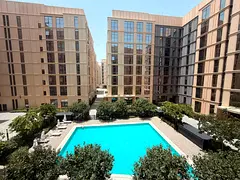 Brand New 1bhk apartment with balcony | gym | pool | covered parking | in Al Mamsha