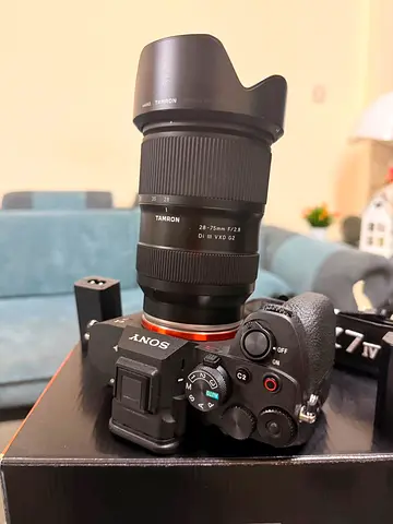 Sony A7iv Camera Body with accessories and box (lens not included)