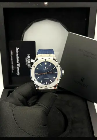 Hublot Classic Fusion Titanium Blue watch