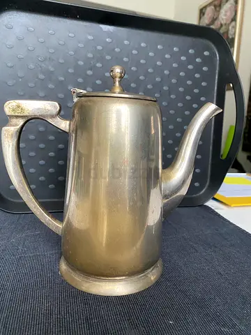 Vintage metal coffee/tea kettle - used