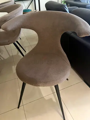 Marina Home Flair Chair | Custom Fresh Fabric with 8 Upholstered Chairs — Modern