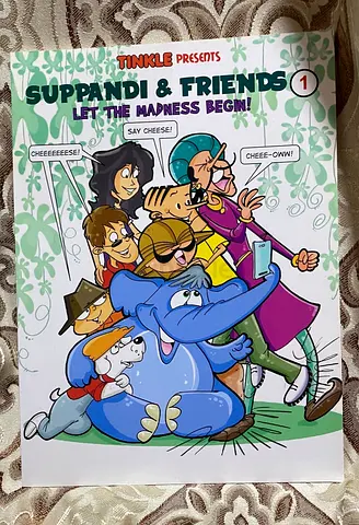 Tinkle Presents: Suppandi & Friends - Let the Madness Begin! (Volume 1) - Good Condition