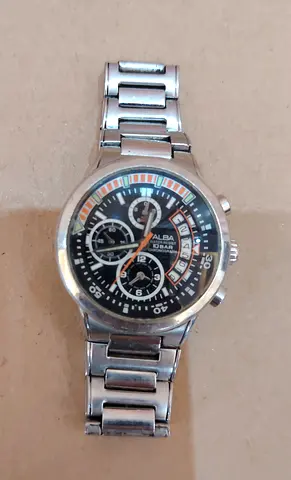 Alba Men's Stainless Steel Chronograph Watch (Used)