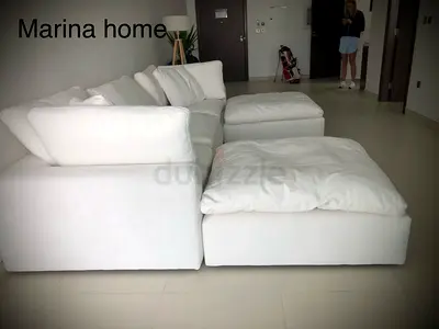 Selling marina home five pieces sofa