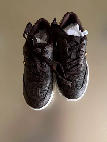 Original MICHAEL KORS JEM SCOTTY MONOGRAM Low Top Sneakers