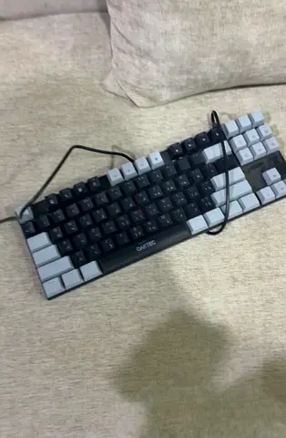 Onetic Wired Mechanical Keyboard - Black & Grey, Good Working Condition
