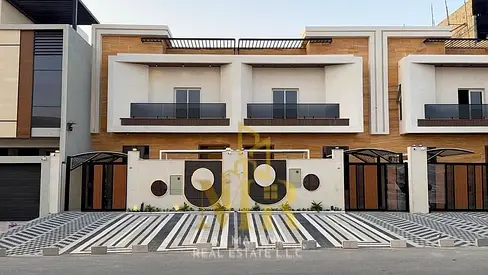 Townhouse for sale in Ajman | Al Helio 2 area | 4 bedrooms and a living room | Freehold for all nat
