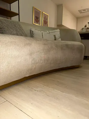 Beige 3-seater sofa in good condition
