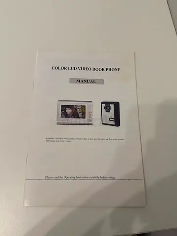 Color LCD Video Door Phone (Negotiable)