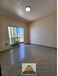 Annual Rent: 2-bedroom apartment in Al Nuaimiya 1, balcony, 2 bathrooms, central AC, maintenance inc