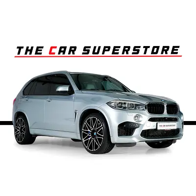 BMW X5 M-GCC-AGMC Full Service History-Silverstone Metallic Paint-Diamond Cut 22 Inch Rims