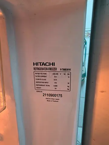 Hitachi Refrigerator Freezer R-T360EUK1K