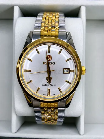 Rado Golden Horse Two-Tone Men's Watch with Date - Excellent Condition