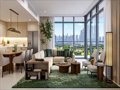 Ready in May | 3BR Plus maids | Mid Floor | Full Golf course & Skyline Views
