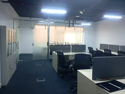 824 sqft Fitted Office for Rent in DIP 1 | FREE DEWA + WiFi + Chiller & Parking