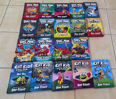 Dogman with Catkid 19 books