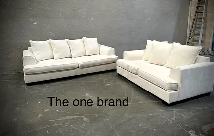 Like new condition the one brand Kingston 5 seater sofa